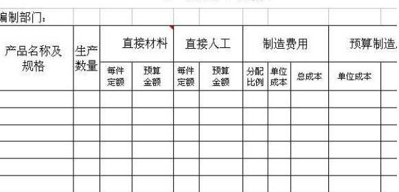 公司财务预算表模板完整版软件介绍，公司财务预算表模板完整版