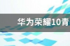 荣耀10青春版参数？ 荣耀10青春版手机参数