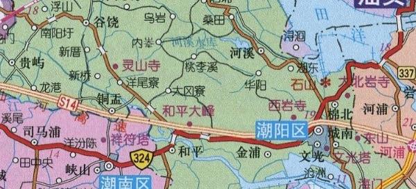 汕头市地图全图软件介绍，汕头市地图全图