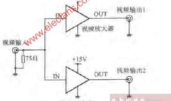 视频信号分正负吗，视频信号分配器电路图