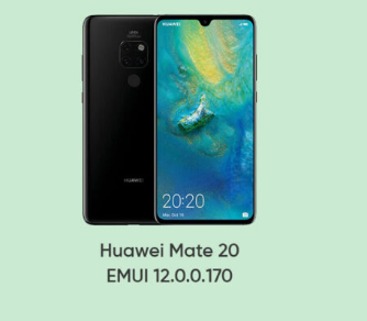 标准版华为Mate 20收到EMUI 12.0.0.170更新