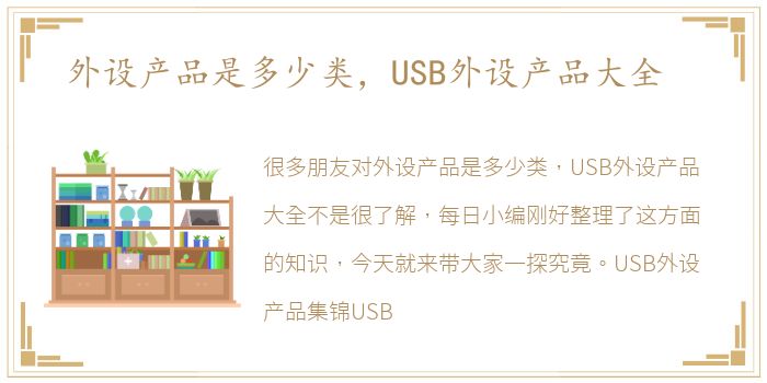 外设产品是多少类，USB外设产品大全