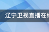 电脑怎么看辽宁卫视直播？ 辽宁卫视直播在线观看完整版