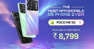 POCO M6 5G现已成为最实惠的5G手机