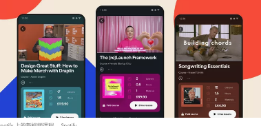 Spotify在英国测试新的视频学习内容