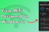 如何在Windows 11上检查或查看WiFi密码