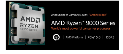 AMD在2024年台北国际电脑展上发布了Ryzen AI 300系列