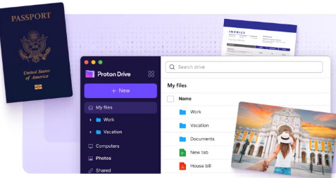 Proton Drive获得新共享功能实现安全灵活的协作