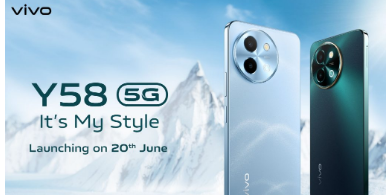 vivo Y58 5G手机将于6月20日在市场推出