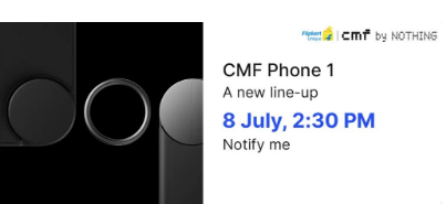 CMF Phone 1和Buds Pro 2和Watch Pro 2将于7月8日上市