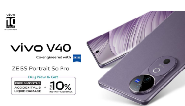 vivo V40智能手机推出首发优惠