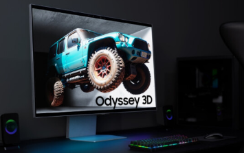 三星推出无需眼镜的3D游戏显示器Odyssey 3D