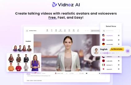 Vidnoz AI通过虚拟形象和画外音彻底改变了视频制作